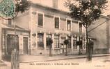 France County 69210 - LENTILLY - THE SCHOOL AND THE TOWN HALL -