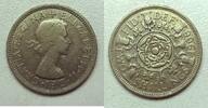 Royaume-Uni 2 Shilling United Kingdom - 2 Shilling 1966 -