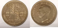 Grande-Bretagne 1/2 Crown GREAT BRITAIN - KM 866 - 1/2 CROWN 1948 - GEORGE VI -