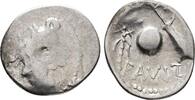 CELTIC WORLD  Middle Danube, ERAVISCI. Imitating Roman Republican denarius, late 1st cent. BC VF