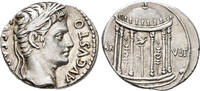 ROMAN EMPIRE Denarius Augustus (27 BC–AD 14). Uncertain mint in Spain (Colonia Patricia?), 19–18 BC.