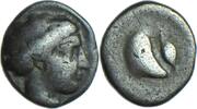 Nomos ou didrachme Grèce Antique - Campanie - Cumes - Didrachme à la moule -