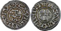 Denier Carolingiennes - Charles le Chauve - Denier - Chalon-Sur-Saône Pedigree -