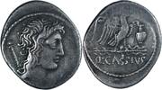  Denier 55 avant J.C. République romaine - Cassia - Denier - Rome ss+ 200,00 EUR  Excl. 10,00 EUR Verzending