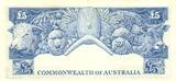 Australia  5 Pounds - Sir John Franklin - 1960 VF