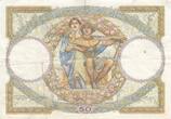 France 1933 50 Francs Luc Olivier Merson - 12-10-1933 Serial L.14415 VF+