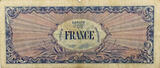 France  100 Francs Allied Military Currency - 1945 Serial X - F FF