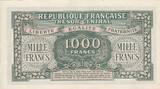 France  1000 Francs Marianne - 1945 Letter E- Serial 24 E - XF+