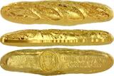 Gabon  1000 Francs French Baguette - 2020 - Silver Once gilded with fin gold UNC
