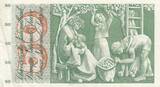 Switzerland  50 Francs Young girl - Harvesting apple - 1955 - P.47a - Serial 2W VF