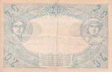 France  20 Francs - 1875 - Serial E.360 - PMG 50 - P.61a XF
