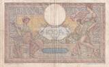 France 1920 100 Francs - Luc Olivier Merson - 02-12-1920 - Serial P.7062 - F to VF - P.69 FF+