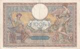France 1922 100 Francs - Luc Olivier Merson - 13-09-1922 - Serial G.8483 - VF - P.69
