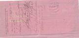 New Caledonia 1867 5000 Francs - French colonial note - 21-09-1867 - VF+