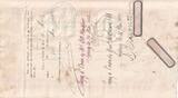 New Caledonia 1882 5000 Francs - French colonial note - Sign. Chazal - 23-02-1882 - VF