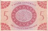 AEF  5 Francs - Marianne - 1944 - P.15b XF