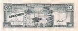 China  20 Cents - Tchang Kai-chek - Boat - Specimen - 1946 - P.395A AU