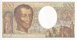 France  200 Francs - Montesquieu - 1990 - Serial L.099 - P.155 UNC