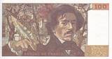 France  100 Francs - Delacroix - 1978 - Serial O.4 - P.154 UNC
