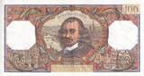 France 1968 100 Francs - Corneille - 02-05-1968 - Serial J.336 - P.149 XF+