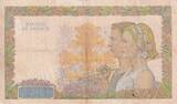 France 1941 500 Francs - La Paix - 09-01-1941 - Serial U.1782 - P.95 VF