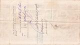 Martinique 1882 5000 Francs - French colonial note - Sign. Chazal - 18-10-1882 - Kol.N°46 VF