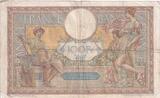 France 1912 100 Francs - Luc Olivier Merson - 01-07-1912 - Serial G.1522 - P.69 FF+