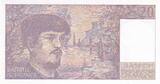 France  20 Francs - Debussy - 1986 - Serial W.016 - P.151 UNC