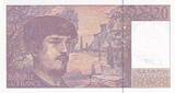 France  20 Francs - Debussy - Sign Vigier - 1993 - Serial J.046 - P.151 UNC