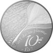 French Mint  10 Euros Silver BE 2021 - Jean de la Fontaine - L