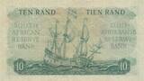 South Africa  10 Rand - Jan Van Riebeeck - Mine - 1962 - Serial C.36 VF