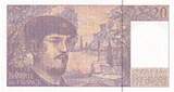 France  20 Francs - Debussy - 1993 - Serial R.042 XF+