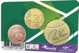 Netherlands 2021 Coincard 50 centimes 2022 + Medal - Loeki BU