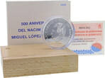 Spain  Miguel Lopez de Legazpi - 10 Euros Silver BE 2003 BE ( belle épreuve)