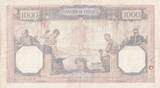 France 1930 1000 Francs Ceres and Mercury - 27-11-1930 - Serial B.1070 FF