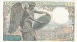 France 1943 100 Francs - Descartes - 07-01-1943 - Serial M.55 AU