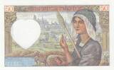 France 1942 50 Francs - Jacques Coeur - 15-05-1942 - Serial K.169 UNC