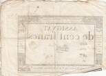 France  100 Francs - 18 Nivose An III - (07.01.1795) - Sign. Massé - Serial 2331 VF