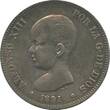 Spain  5 Pesetas Alfonso XIII - Arms -1891 FF