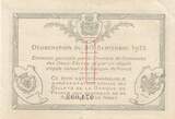 France 1915 1 Franc - Chamber of Commerce - Deux-Sèvres - 30-09-1915 - Serial 071 VF