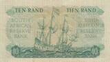 South Africa  10 Rand - Jan Van Riebeeck - Mine - 1962 - Serial C.47 VF