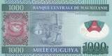 Mauritania 2014 1000 Ouguiya - Fish - Polymer - 28-11-2014 - Serial DC UNC