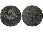 France 1 token Tournai - Jeton De Compte Aux 4 Lys Ave Mari Stella Dei - XVe Siècle - Mit.634 Var. TB-