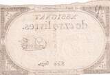 France 5 livres 5 Pounds - 10 Brumaire Year II (31.10.1793) - Sign. Du Flog - Serial 5032 VF