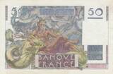 France 1950 50 Francs - Le Verrier - 24-08-1950 - Serial X.162 AU