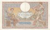 France 1931 100 Francs LOM - large cartridges - 24-12-1931 - Serial L.33508 VF+
