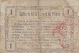 France 1916 1 Franc - Fourmies - Regional Coupon - 08-05-1916 - Serial 16 FF