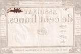 France  100 Francs - 18 Nivose An III - (07.01.1795) - Sign. Pierre - Serial 2030 VF