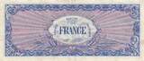 France  100 Francs - Allied Military Currency - 1944 - Serial 8 - Num um 71104382 VF