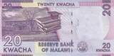 Malawi 2019 20 Kwacha - Inkosi Ya Makhosi M Mbelwa II - 01-01-2019 - Serial BY UNC